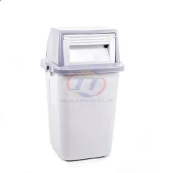 Thùng rác nhựa lật 1 mặt